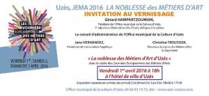 Vernissage Jema 2016 Invitation
